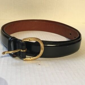 Coach Men’s Black Leather Belt Sz 40